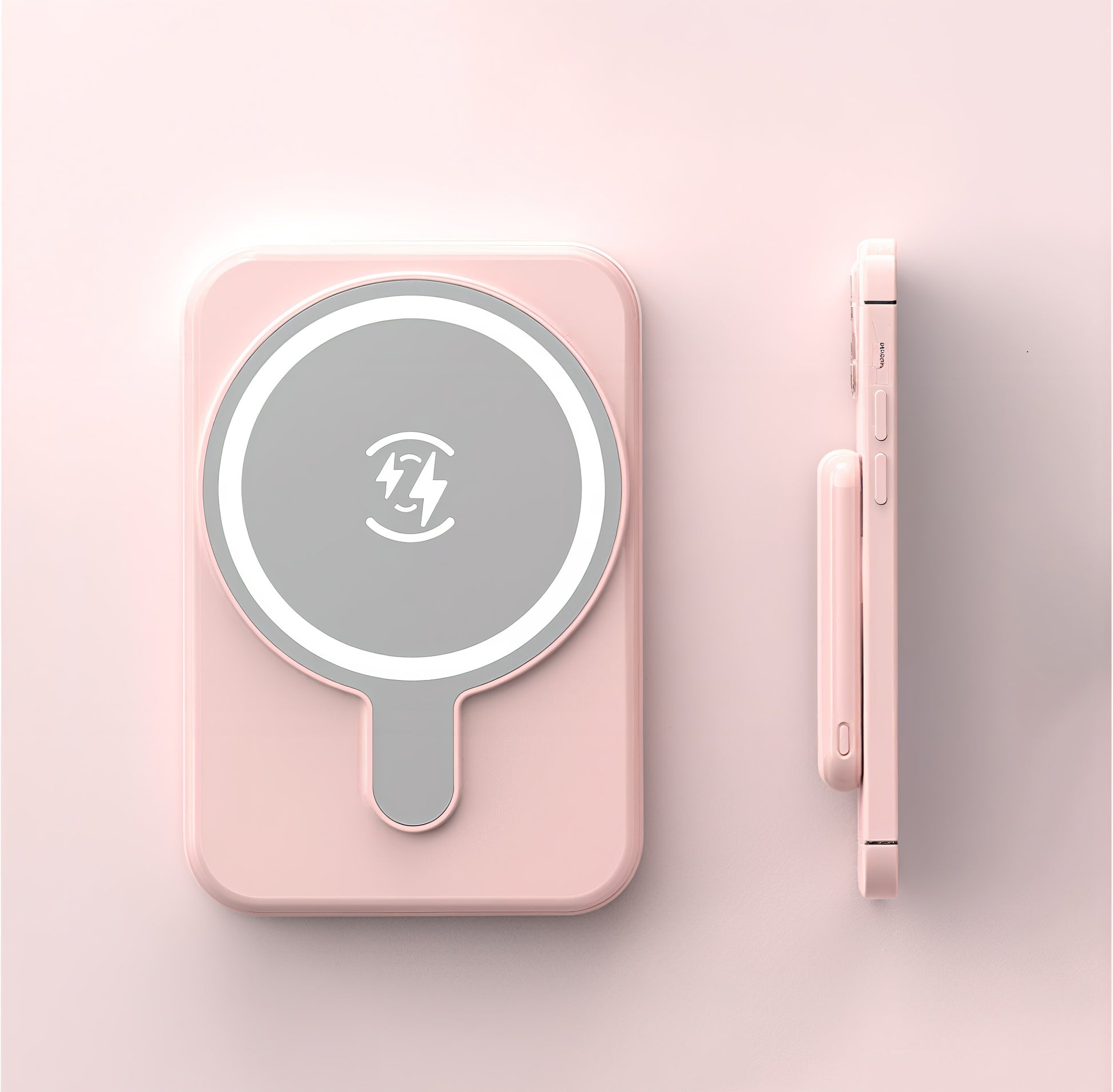 Trådlös Mini Magnetisk Powerbank 5000mAh