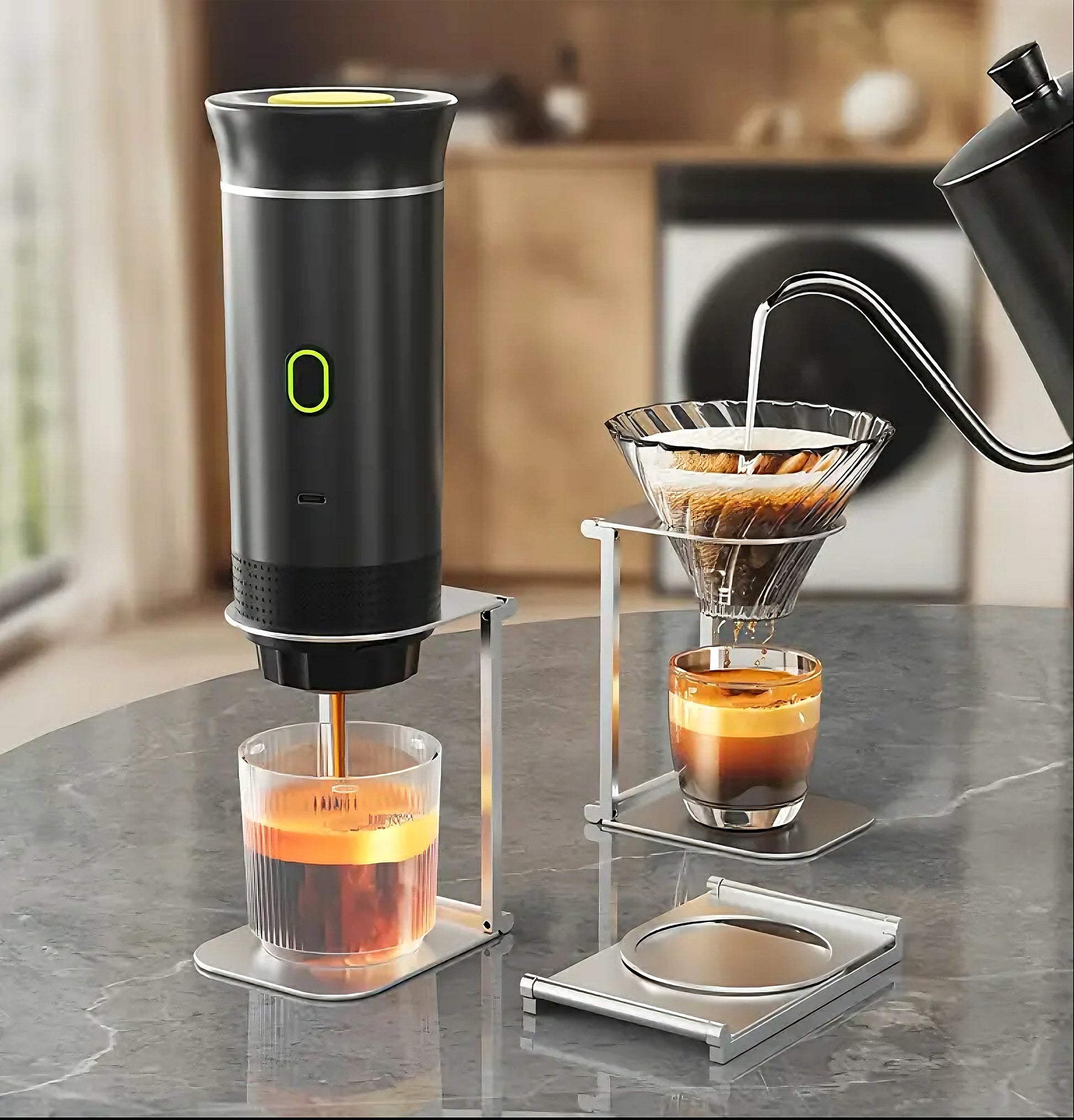 Portabel Kaffemaskin för Resor